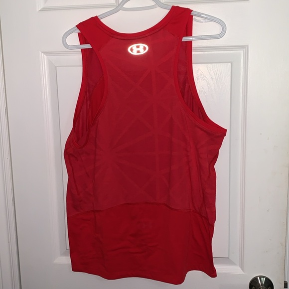 Under Armour Threadborne Run Muscle Top Sz Lg - Picture 4 of 7